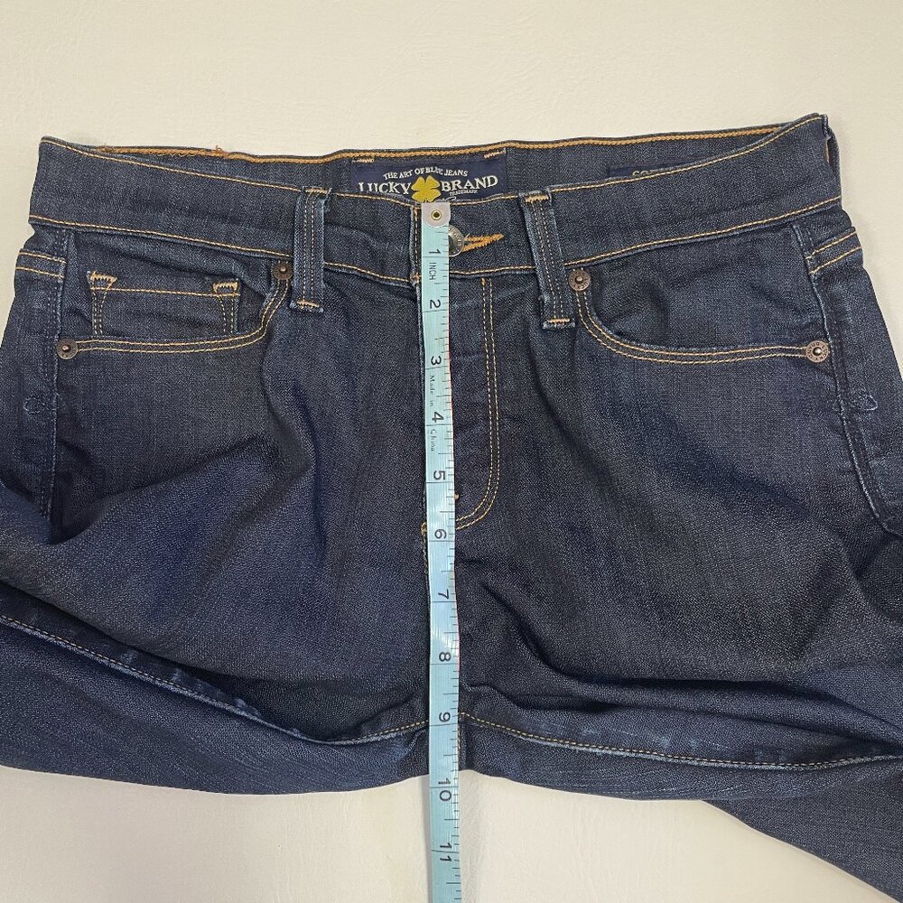 Lucky Brand Sofia Skinny Jeans Womens Size 6/28 Blue Dark Wash Stretch EUC - Picture 11 of 13